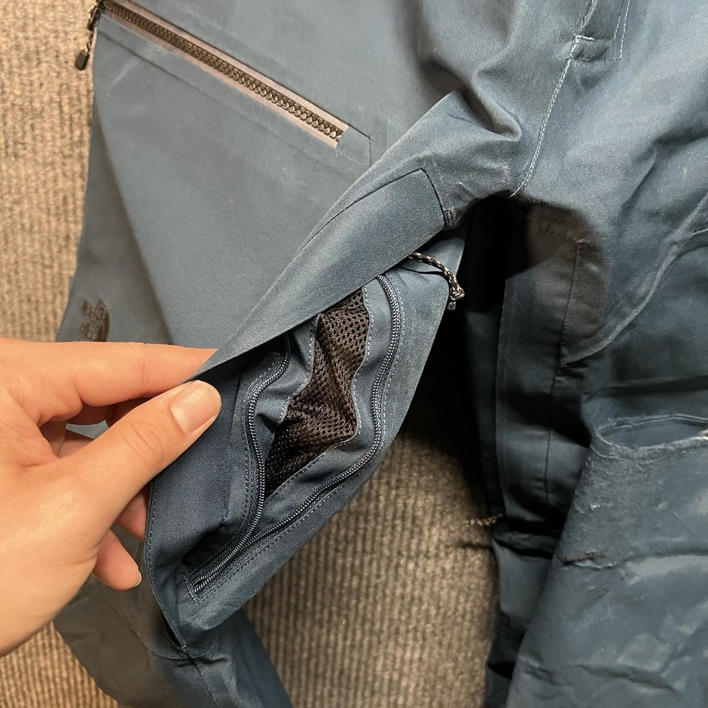 The North Face Powderflo Gore-tex Snow Pants Mens Medium Blue Waterproof - Picture 10 of 13